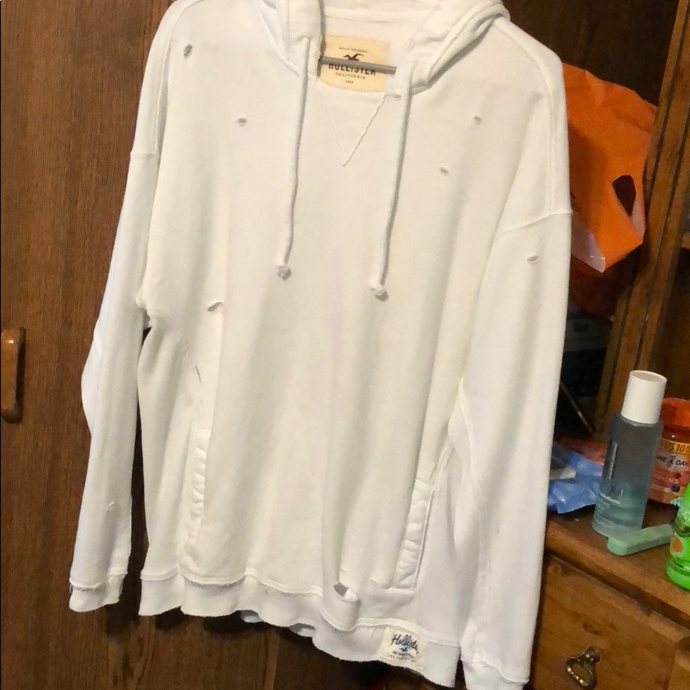 Hollister Distressed Hoodie